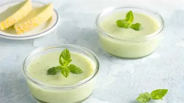 Chłodnik z melona i mięty