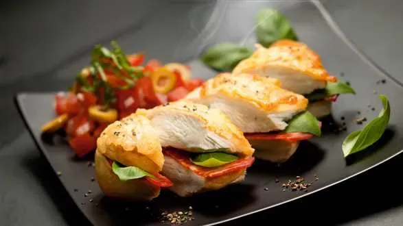 Kurczak z Chorizo i serem Manchego