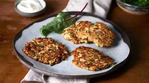 Placki z kaszy gryczanej i cukinii