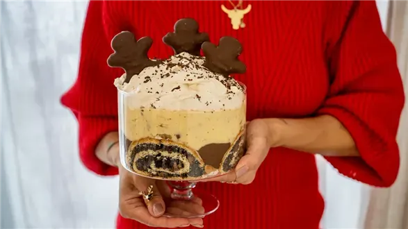 Świąteczne trifle figowo-czekoladowe