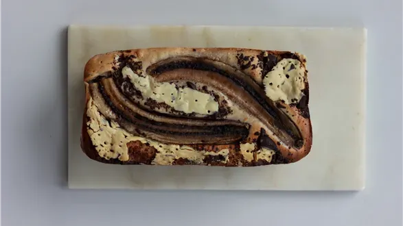 Chlebek bananowy z tahini