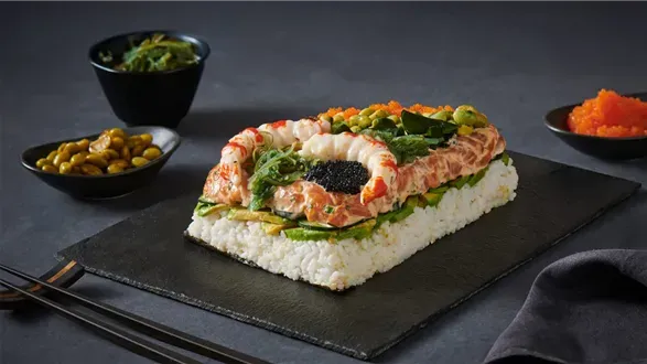 Sushi salad