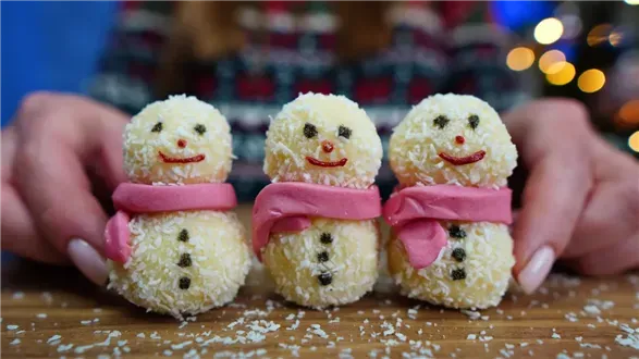 Świąteczne bałwanki