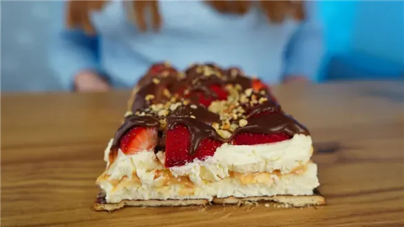 Ciasto krówkowe bez pieczenia