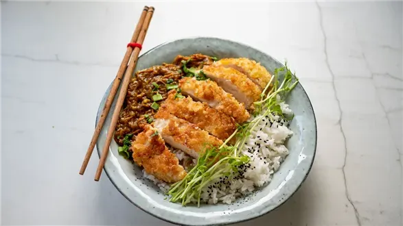 Katsu curry z kurczakiem