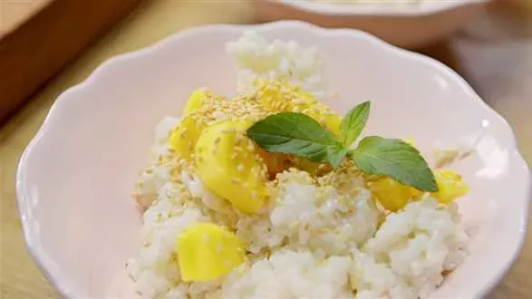 Mango sticky rice