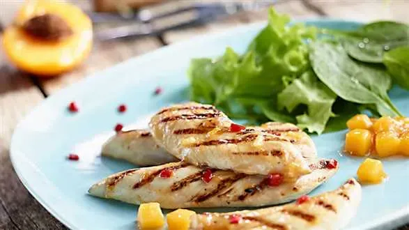 Grillowane polędwiczki z piersi z kurczaka