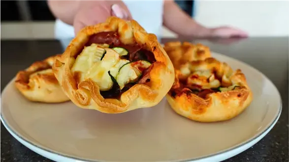 Pizzerinki w stylu francuskim