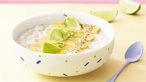 Bananowo-kokosowa owsianka