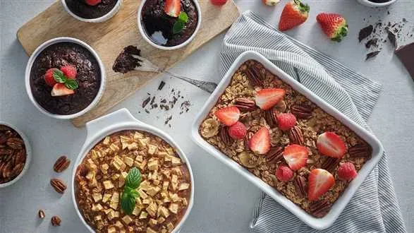 Pieczona owsianka à la brownie