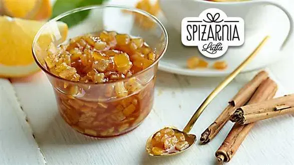 Skórka pomarańczowa w syropie