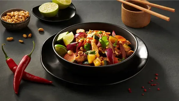 Stir fry z indyka z warzywami