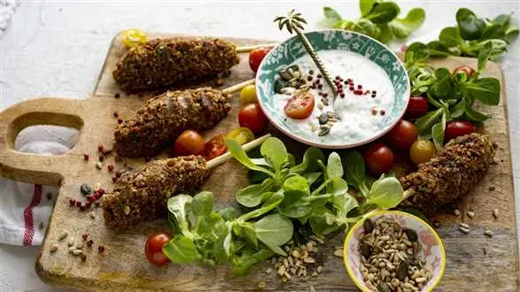 Wegańskie kofty z grilla