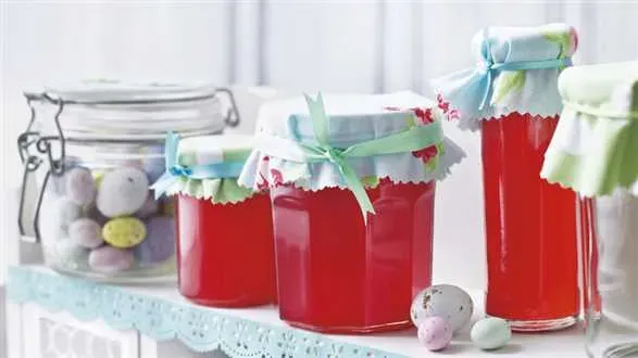 Dżem rabarbarowo-malinowy