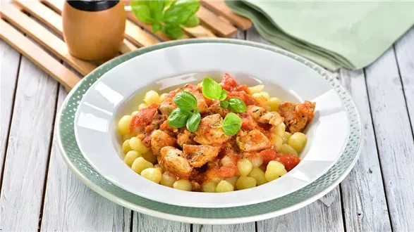 Gnocchi z kurczakiem
