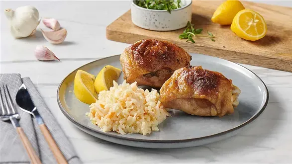 Kurczak w maśle ziołowym z airfryera