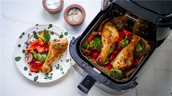 Udka z warzywami z airfryera