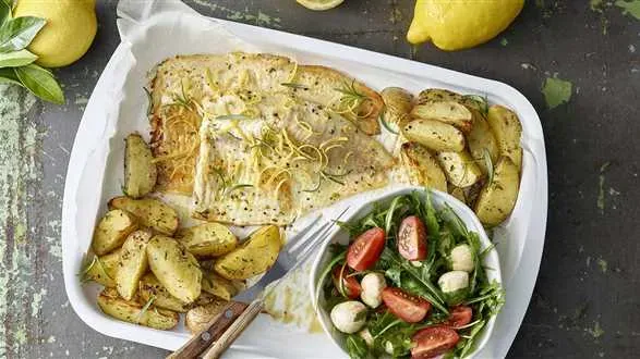 Cytrusowy pieczony leszcz