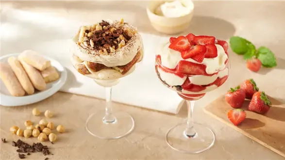 Włoskie tiramisu na dwa sposoby