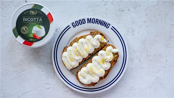 Ubijana ricotta na grzance