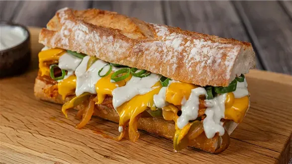 Kanapka z kurczakiem Buffalo