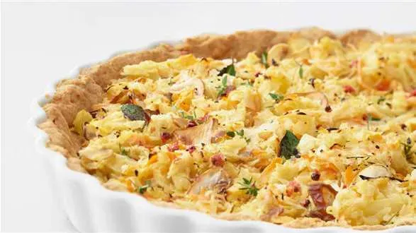 Tarta z kiszoną kapustą