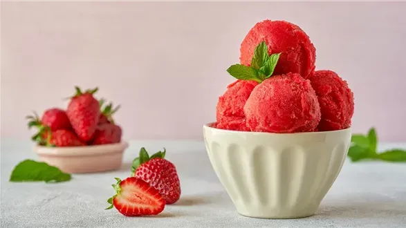 Sorbet truskawkowy