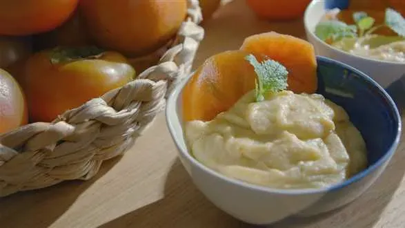 Pudding jaglany z kaki