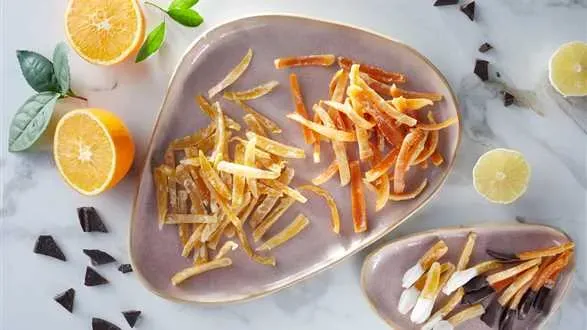 Kandyzowana skórka pomarańczowa i cytrynowa