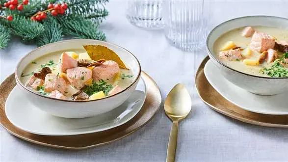 Wigilijna zupa rybna