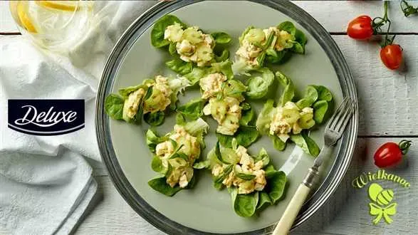 Sałatka z selera i jajek z ziołami