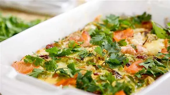 Prosta zapiekanka z brukselką