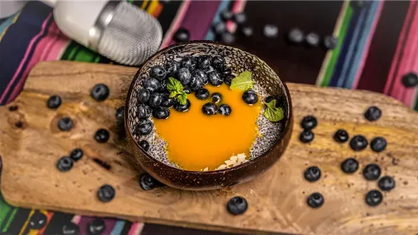 Kokosowy pudding chia z doliny