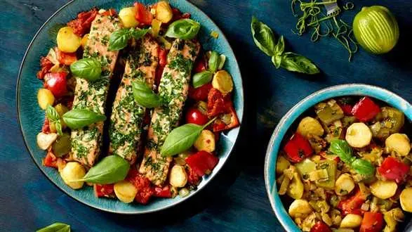 Filet z łososia w peperonacie