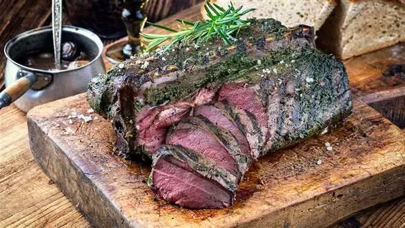 Stek z szynki z dzika w cytrynowym sosie