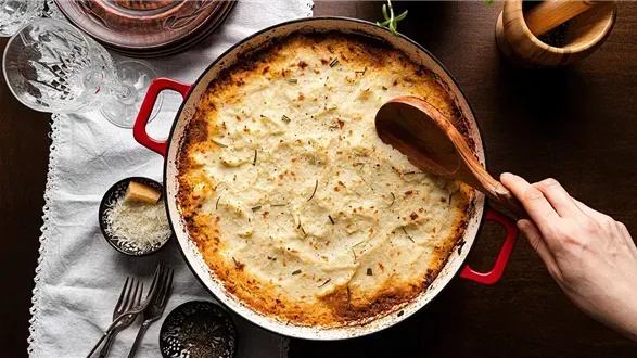 Wegetariańska zapiekanka pasterska