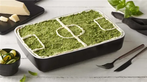 Lekkie lasagne cukiniowe z serkiem wiejskim