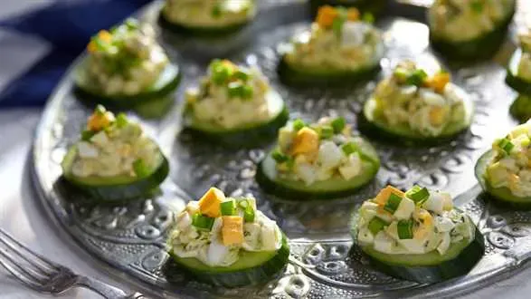 Sylwestrowa przekąska z pastą jajeczną