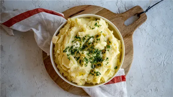 Purée z pieczonych ziemniaków