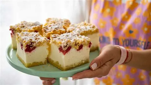 Ciasto styropian z malinami