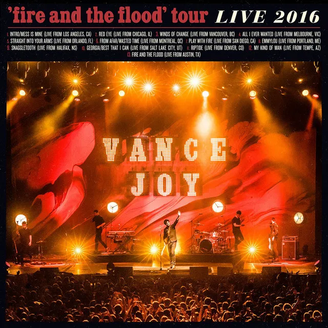 Fire and the Flood Tour Live 2016 • Cały album • Wszystkie utwory • Wykonawca