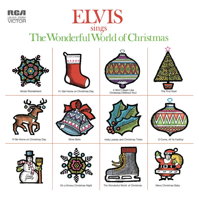 Elvis Sings the Wonderful World of Christmas • Cały album • Wszystkie utwory • Wykonawca