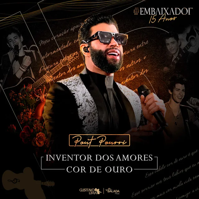 Inventor dos Amores / Cor de Ouro (Ao Vivo) • Cały album • Wszystkie utwory • Wykonawca