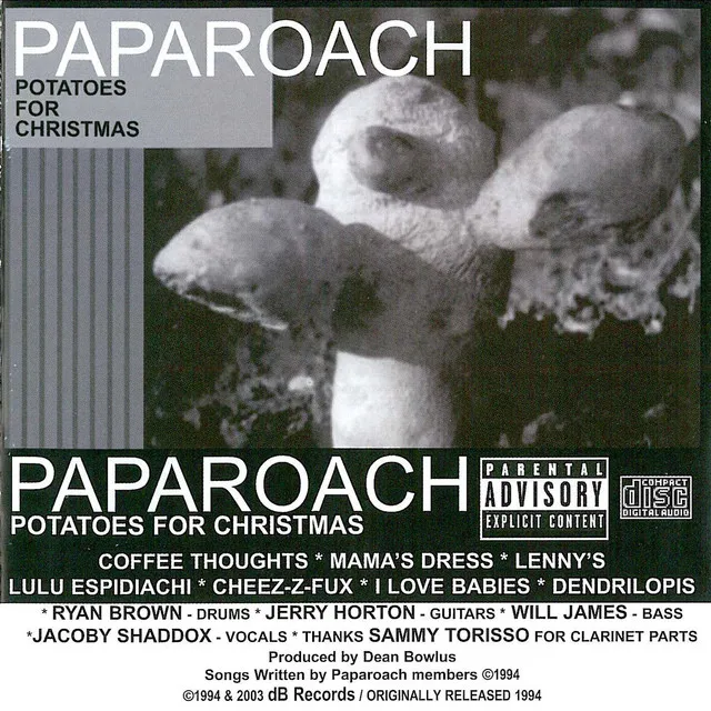 Potatoes For Christmas • Cały album • Wszystkie utwory • Wykonawca