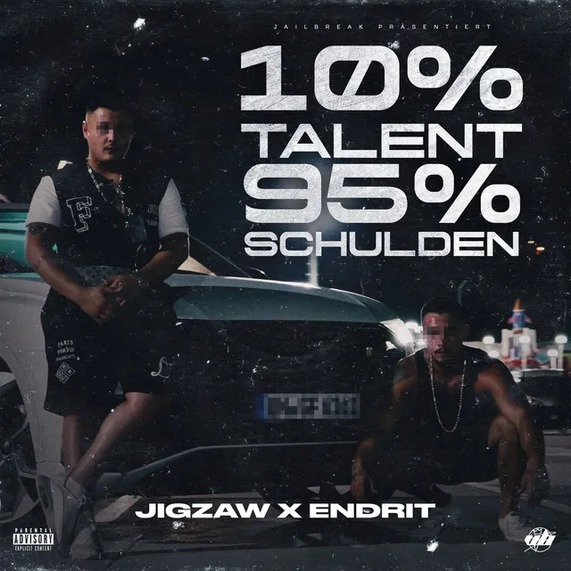10% TALENT 95% SCHULDEN • Cały album • Wszystkie utwory • Wykonawca