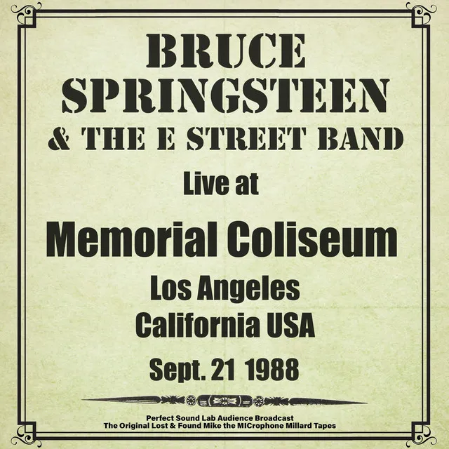 Los Angeles Memorial Coliseum - 21st Sept 1988 (Live from Los Angeles Memorial Coliseum) • Cały album • Wszystkie utwory • Wykonawca