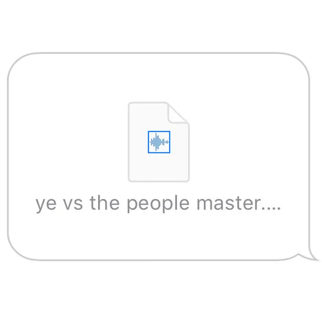 Ye vs. the People (starring TI as the People) • Cały album • Wszystkie utwory • Wykonawca
