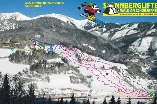 Sonnberglifte Wald am Schoberpass