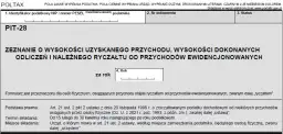 Ryczałt ewidencjonowany: terminy płatności i PIT-28. Sprawdź!