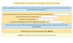 Jak obliczyć rachunek za prąd 2026? Kalkulator, stawki, taryfy